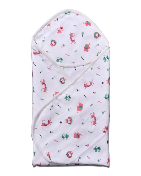Muslin hooded towel