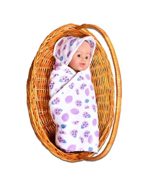 Muslin hooded towel - Image 3